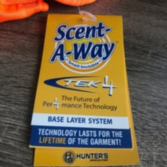 Scent-a-Way Tek 4 Hunting Orange Hat Cap - Picture 4 of 6